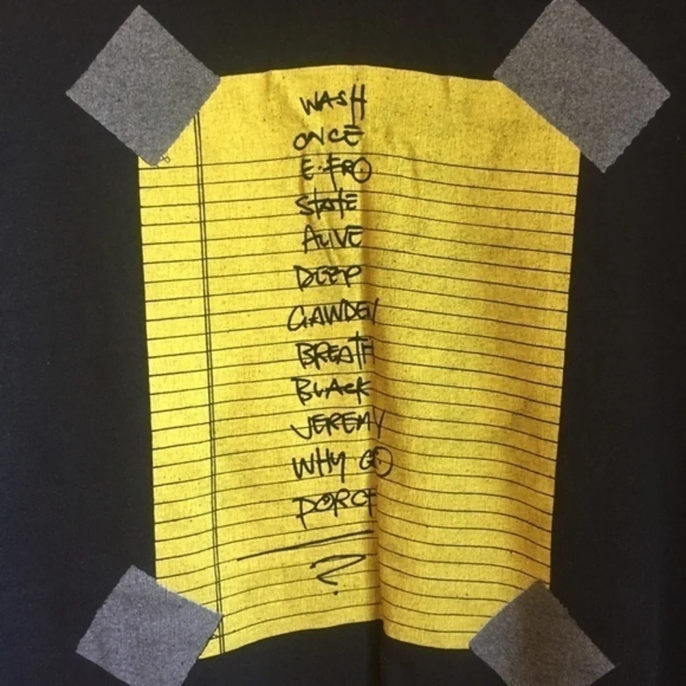 1993 Vintage Men’s Women’s Black Pearl Jam Band Alive Stickman Cotton Tee Sz XL - Picture 13 of 16